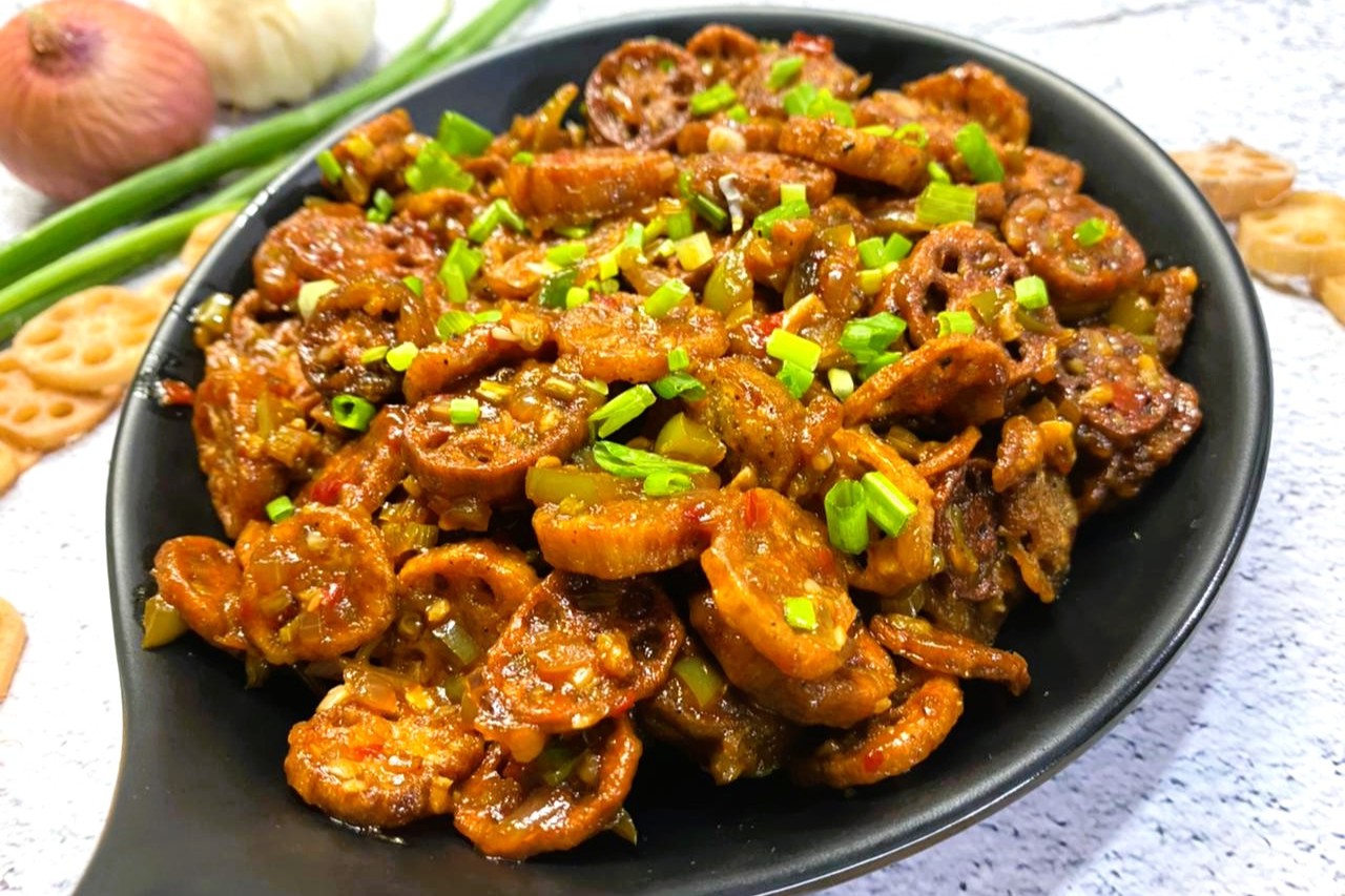 indian-lotus-stem-fry-recipe-kamal-kakdi